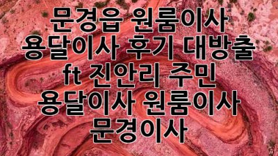 📦 문경읍 원룸이사, 용달이사 후기 대방출! (ft. 진안리 주민) #용달이사 #원룸이사 #문경이사
